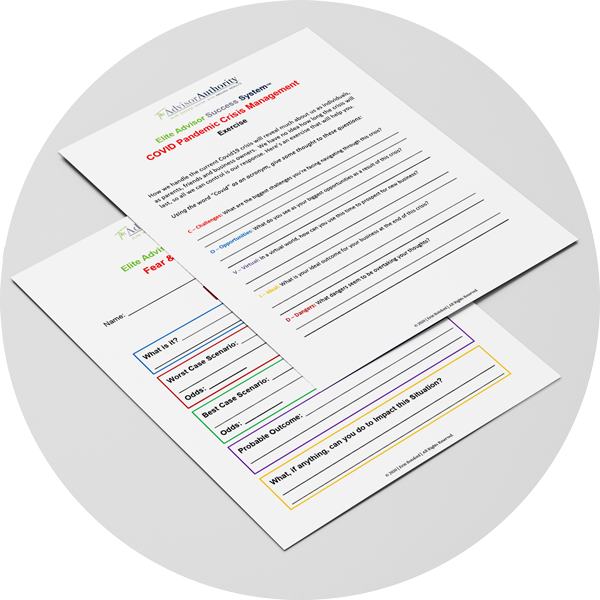 COVID_exercises-img Covid Crisis Workbook for financial advisors | Erin Botsford - The Advisor Authority